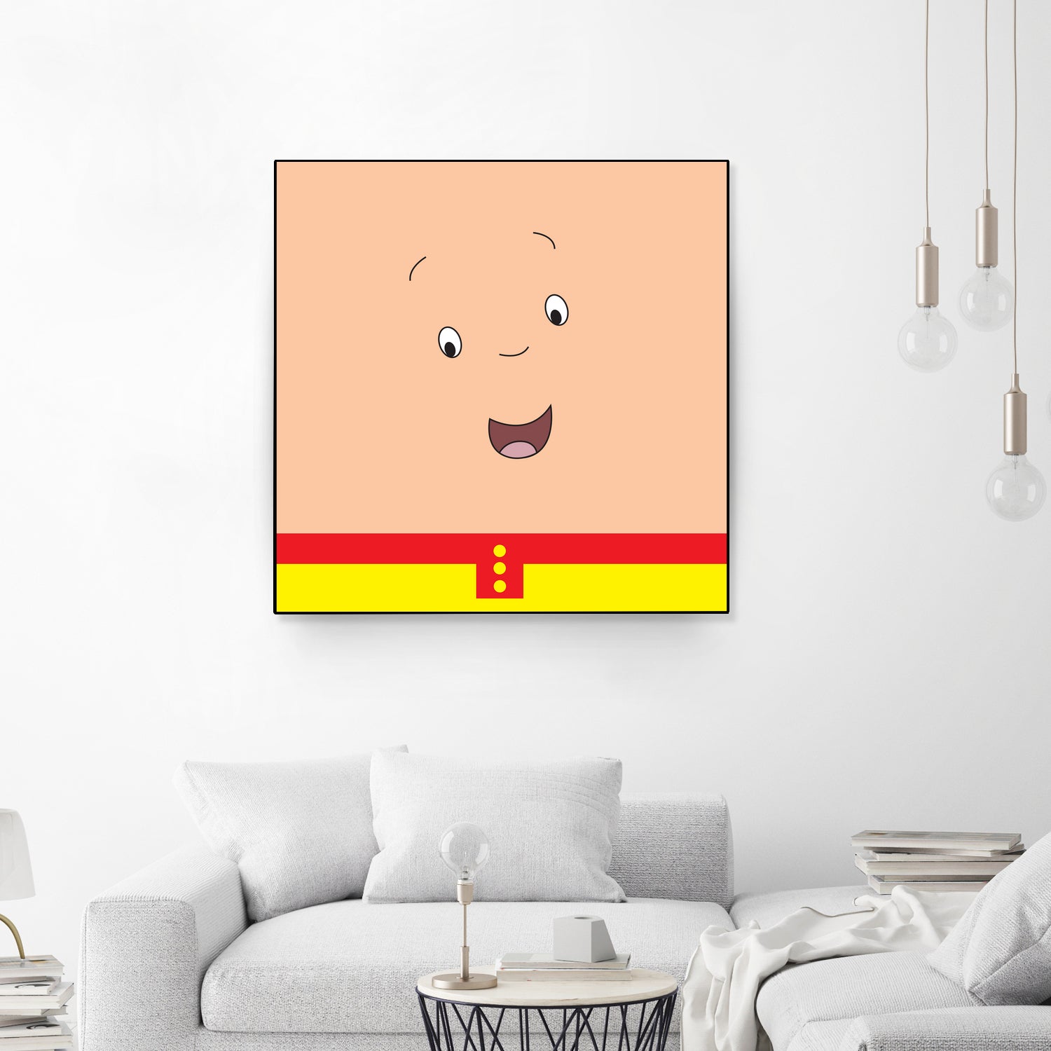 Caillou by Proper Ganders on GIANT ART - brown vector illustration