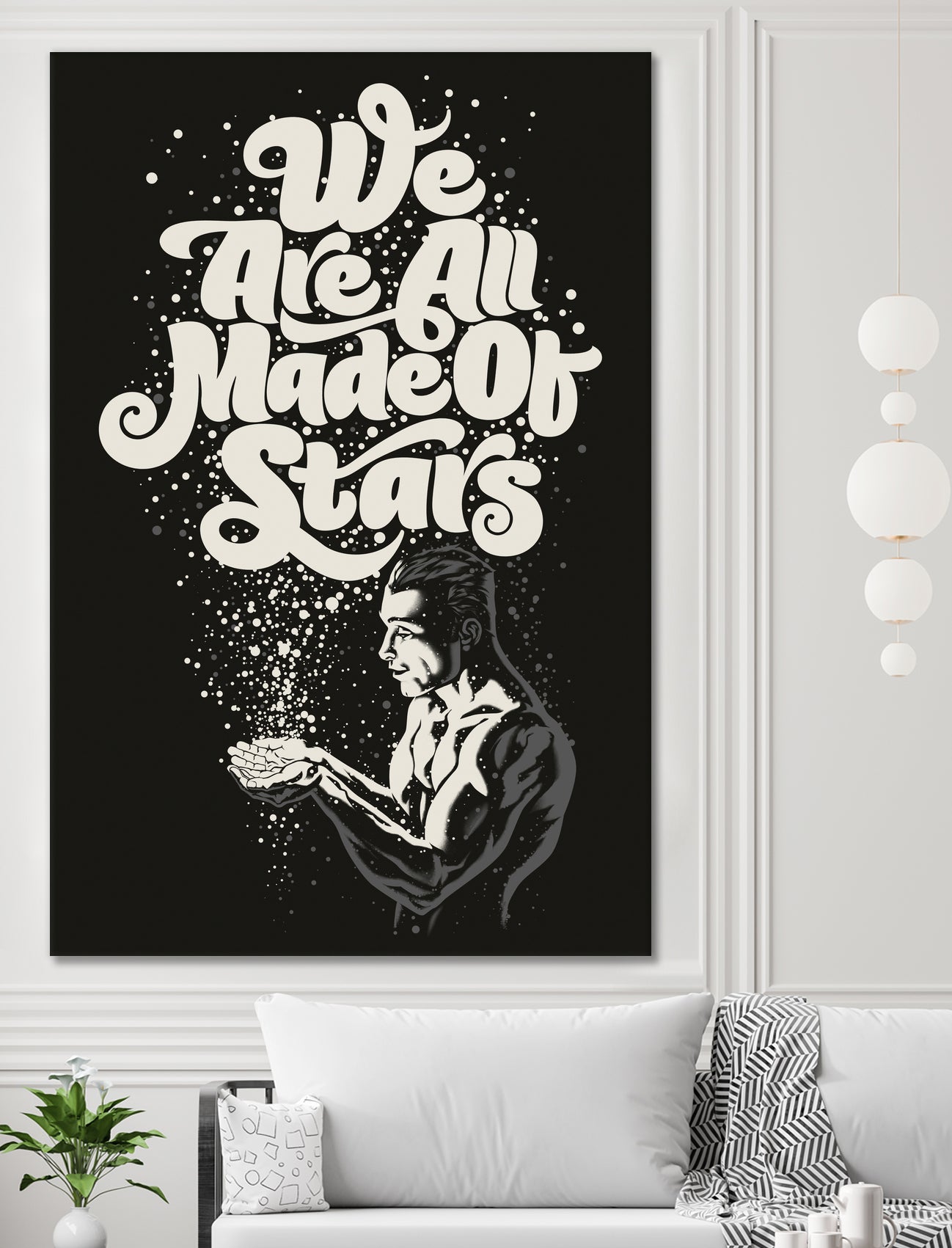 We Are All Made Of Stars by Rubens Scarelli on GIANT ART - black digital painting