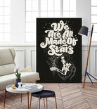 We Are All Made Of Stars by Rubens Scarelli on GIANT ART - black digital painting