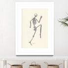 YOGA SKULLS003 by Ballpointpen Illustrator on GIANT ART - white mixed media