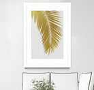 Palm Leaf Gold I by Dana Shek on GIANT ART - white digital painting