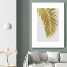 Palm Leaf Gold I by Dana Shek on GIANT ART - white digital painting