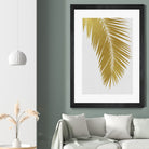 Palm Leaf Gold I by Dana Shek on GIANT ART - white digital painting