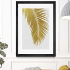 Palm Leaf Gold I by Dana Shek on GIANT ART - white digital painting