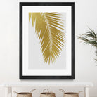 Palm Leaf Gold I by Dana Shek on GIANT ART - white digital painting