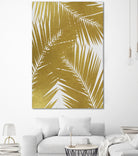 Palm Leaf Gold III by Dana Shek on GIANT ART - white digital painting