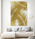 Palm Leaf Gold III by Dana Shek on GIANT ART - white digital painting