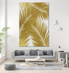 Palm Leaf Gold III by Dana Shek on GIANT ART - white digital painting