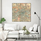 Vintage Map of Berlin Germany (1904) by Adam Shaw on GIANT ART - white photo illustration