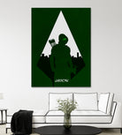 Arrow by Mateus Quandt on GIANT ART - green digital drawing