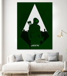 Arrow by Mateus Quandt on GIANT ART - green digital drawing