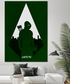 Arrow by Mateus Quandt on GIANT ART - green digital drawing