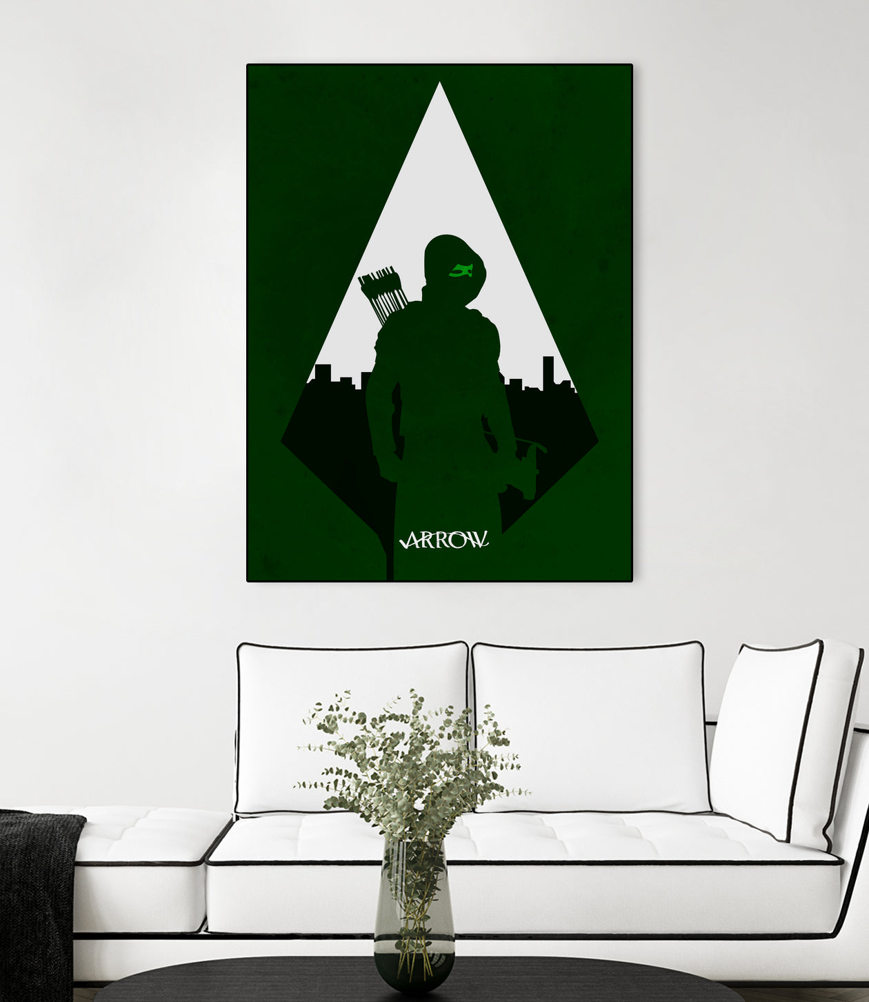 Arrow by Mateus Quandt on GIANT ART - green digital drawing