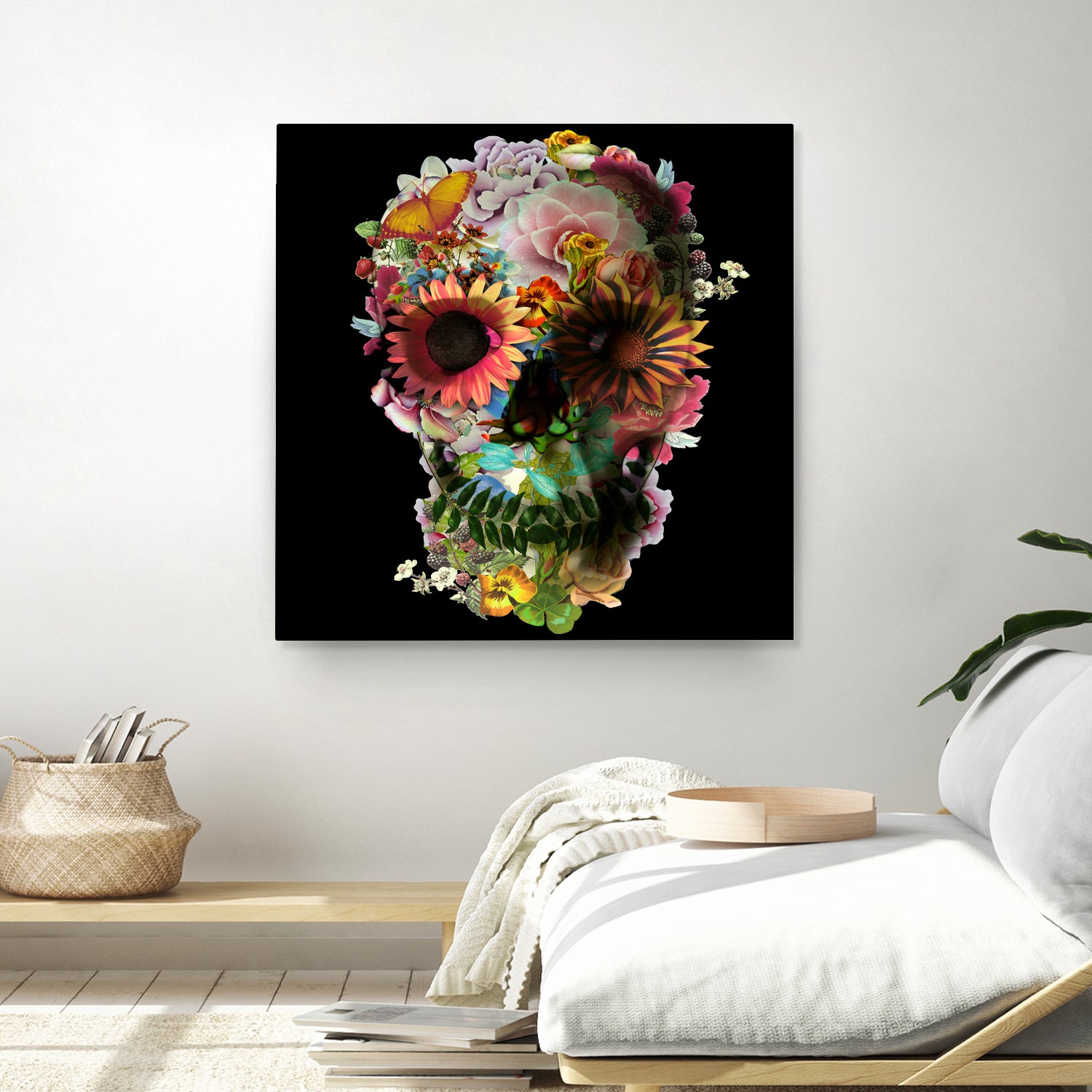 Skull 2 by Ali Gulec on GIANT ART - mixed media