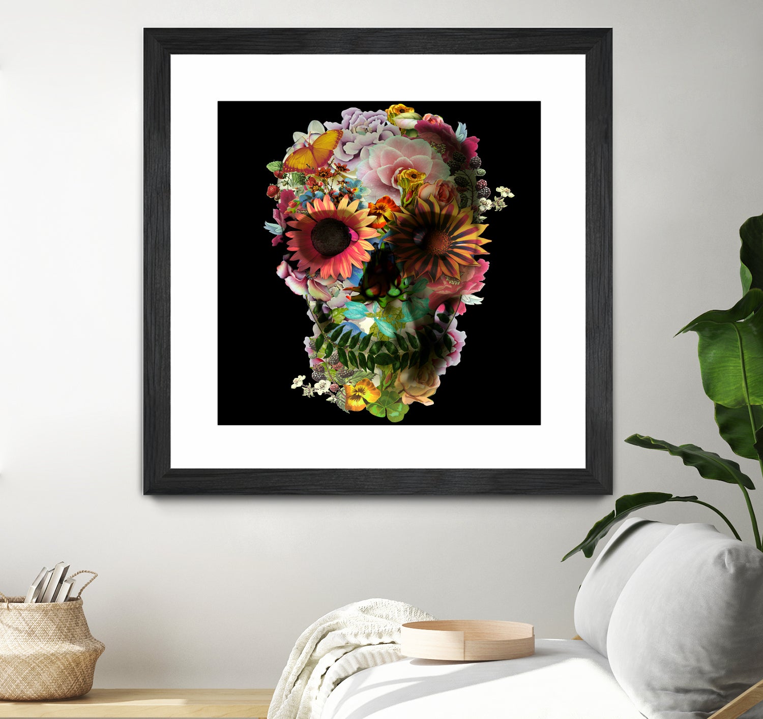 Skull 2 by Ali Gulec on GIANT ART - mixed media