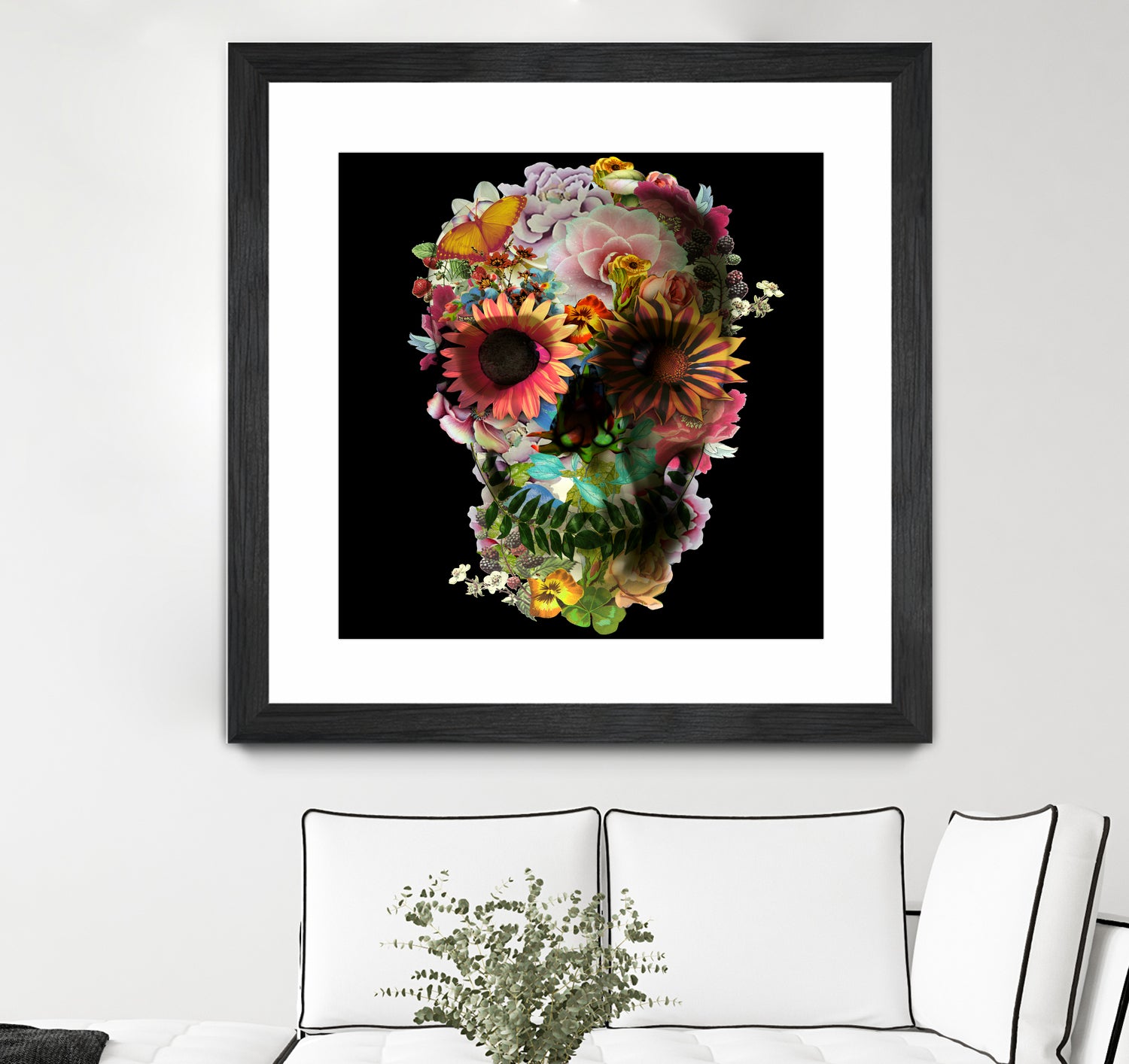 Skull 2 by Ali Gulec on GIANT ART - mixed media