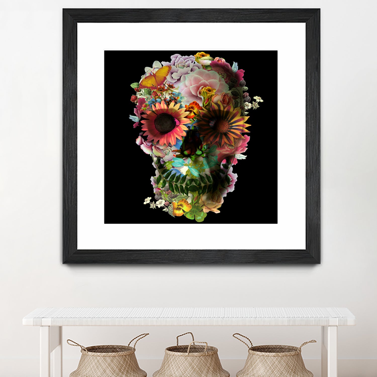 Skull 2 by Ali Gulec on GIANT ART - mixed media