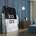 XO XO by Dana Shek on GIANT ART - white typography