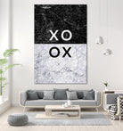 XO XO by Dana Shek on GIANT ART - white typography