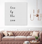 Live By The Sun by Dana Shek on GIANT ART - white digital painting