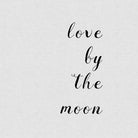 Love By The Moon by Dana Shek on GIANT ART - white digital painting