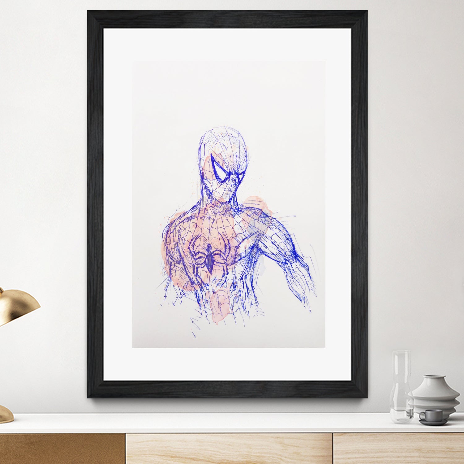 Spider-Man by Koen Cheung Mok on GIANT ART - white character design