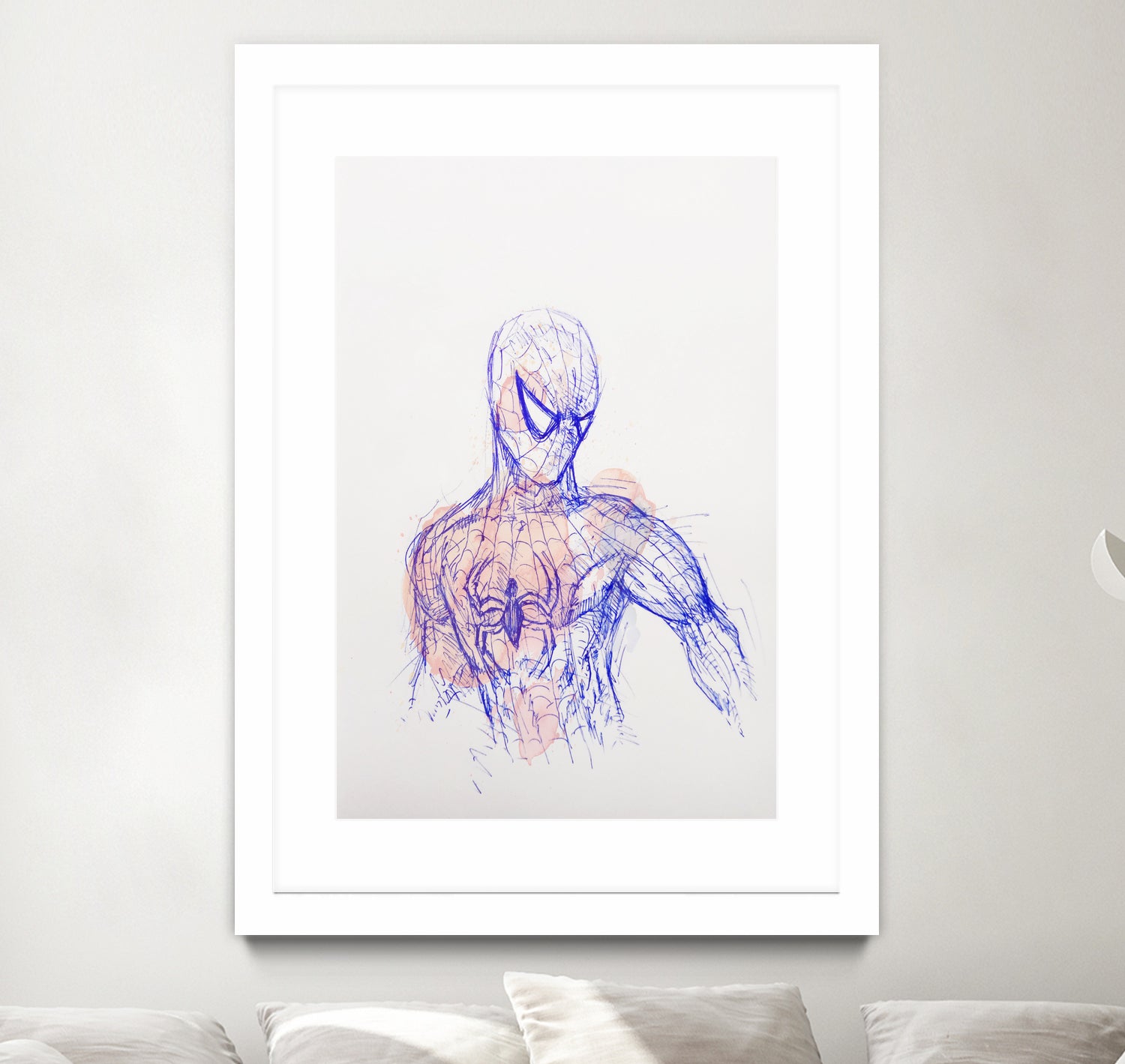 Spider-Man by Koen Cheung Mok on GIANT ART - white character design