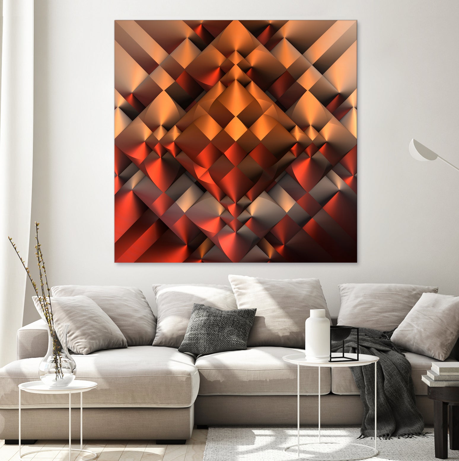 Copper Toned by Lyle Hatch on GIANT ART - orange 3d art