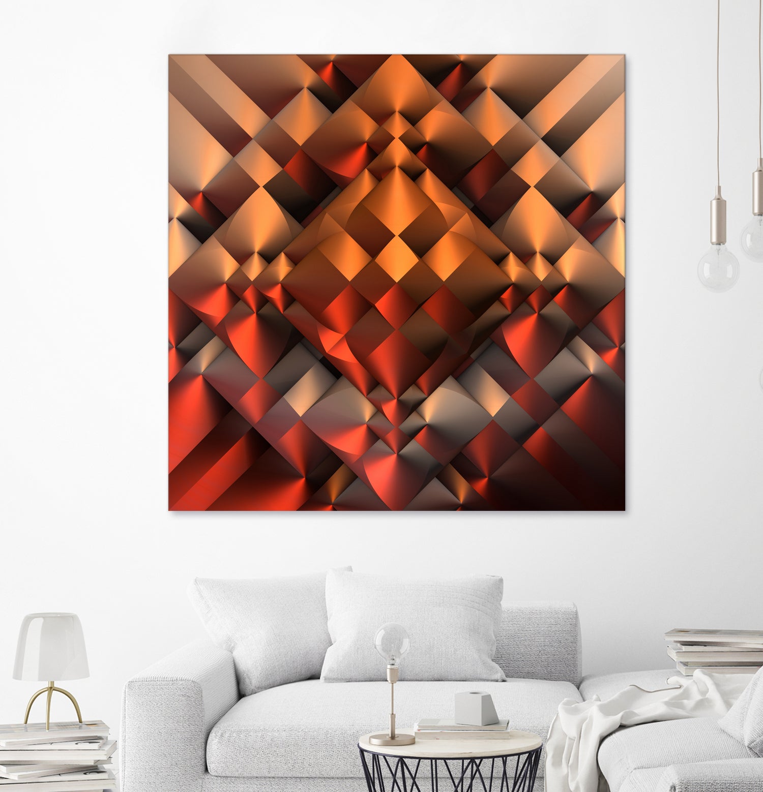 Copper Toned by Lyle Hatch on GIANT ART - orange 3d art