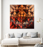 Copper Toned by Lyle Hatch on GIANT ART - orange 3d art