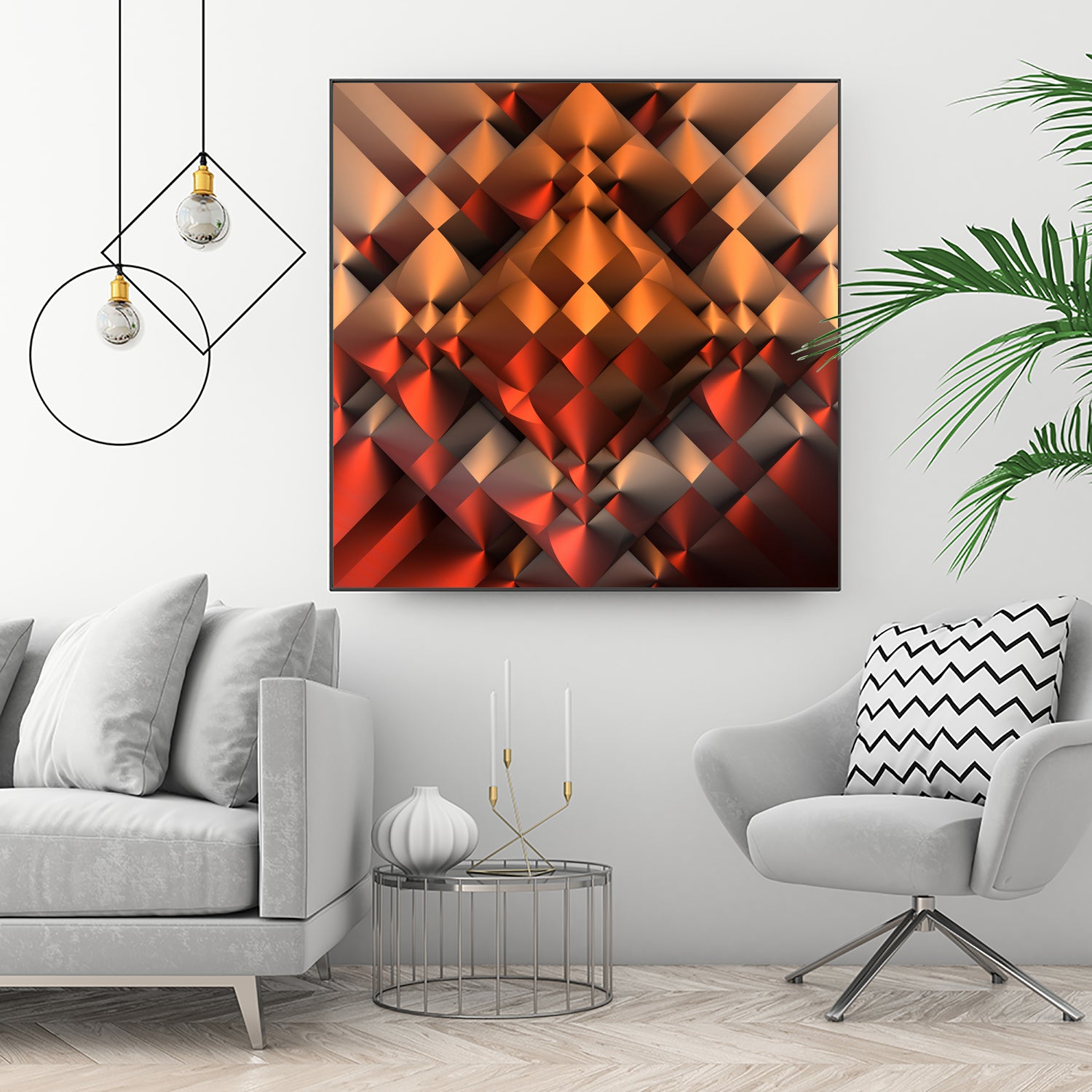 Copper Toned by Lyle Hatch on GIANT ART - orange 3d art