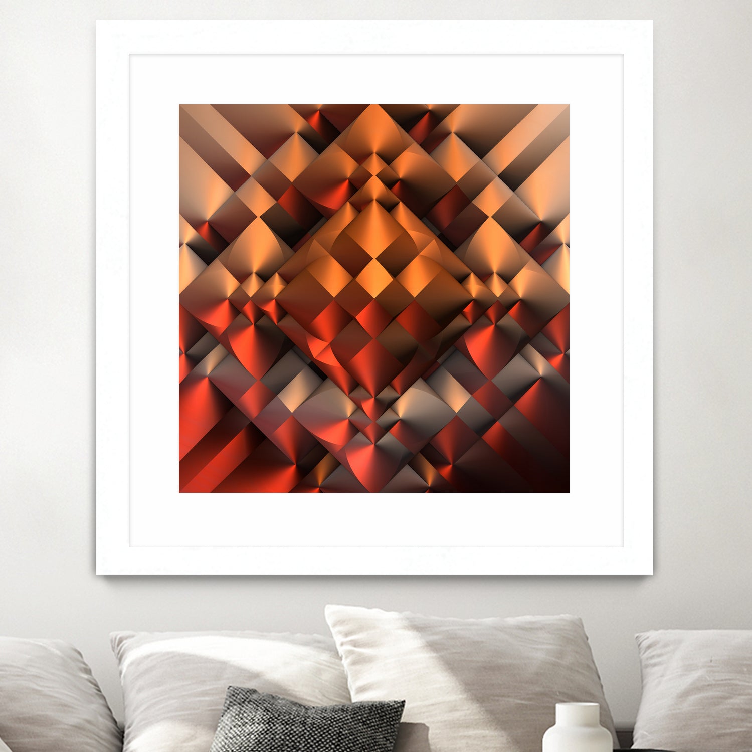 Copper Toned by Lyle Hatch on GIANT ART - orange 3d art