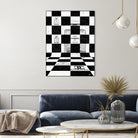 Chanel Chess by Daniel Janda on GIANT ART - black mixed media