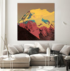 Seasons by Jamison Gish on GIANT ART - yellow digital painting