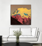 Seasons by Jamison Gish on GIANT ART - yellow digital painting