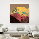 Seasons by Jamison Gish on GIANT ART - yellow digital painting