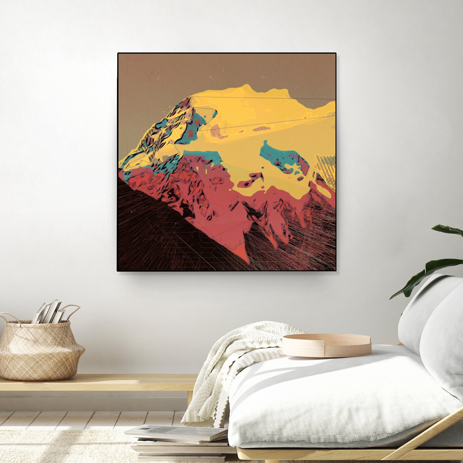 Seasons by Jamison Gish on GIANT ART - yellow digital painting