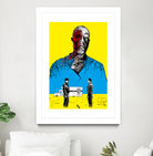 Breaking bad Gus Fring by Paola Morpheus on GIANT ART - blue digital painting