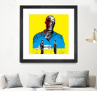 Breaking bad Gus Fring by Paola Morpheus on GIANT ART - blue digital painting