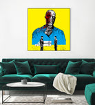 Breaking bad Gus Fring by Paola Morpheus on GIANT ART - blue digital painting