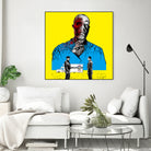 Breaking bad Gus Fring by Paola Morpheus on GIANT ART - blue digital painting