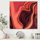 Lava Marble 024 by Jelena Obradovic on GIANT ART - red vector illustration