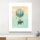 ballon elephant by Vin Zzep on GIANT ART - white digital painting