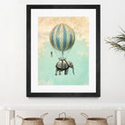 ballon elephant by Vin Zzep on GIANT ART - white digital painting