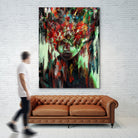 Chaotic Mind by Francis Mi Oza on GIANT ART - black digital painting