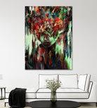 Chaotic Mind by Francis Mi Oza on GIANT ART - black digital painting