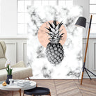 Marble Pineapple 053 by Jelena Obradovic on GIANT ART - white vector illustration