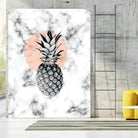 Marble Pineapple 053 by Jelena Obradovic on GIANT ART - white vector illustration