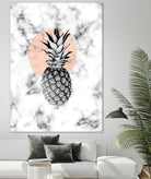 Marble Pineapple 053 by Jelena Obradovic on GIANT ART - white vector illustration