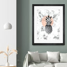 Marble Pineapple 053 by Jelena Obradovic on GIANT ART - white vector illustration